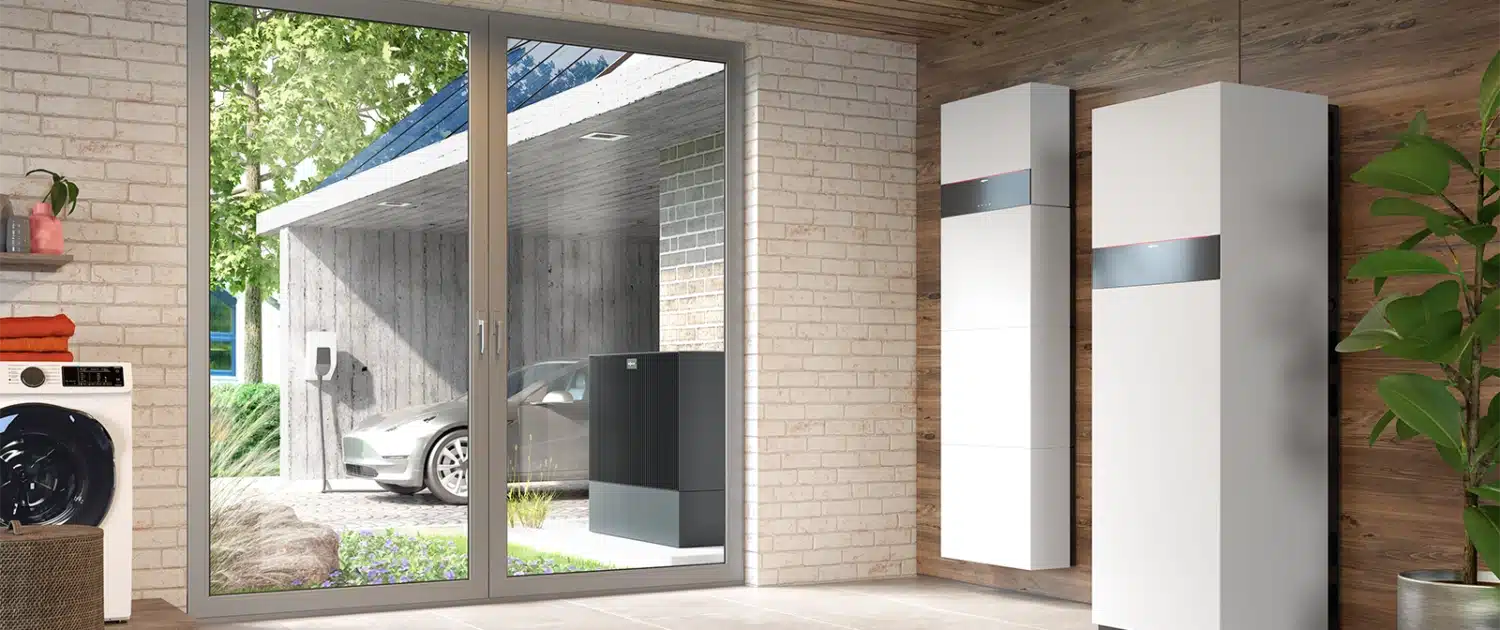 Vitocharge Kaskade Vitocal-252A Viessmann Wärmepumpe Vitocal 252-A mit Vitocharge-Batteriespeichern